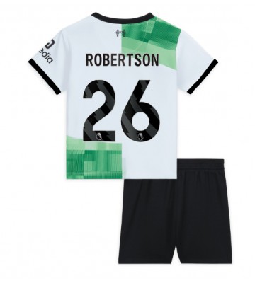 Liverpool Andrew Robertson #26 Replika Babytøj Udebanesæt Børn 2023-24 Kortærmet (+ Korte bukser)